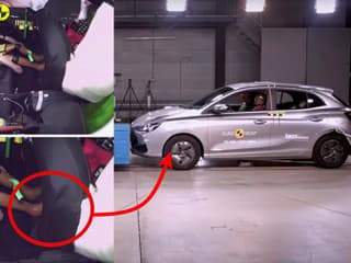 Nárazová skúška EuroNCAP modelu
