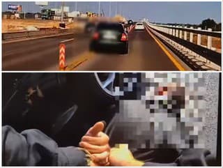 ŠIALENÁ policajná naháňačka, pretekár