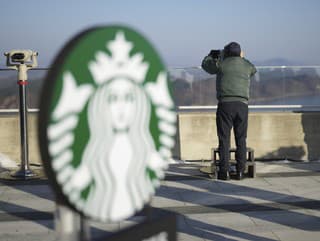 Kapučíno s výhľadom na