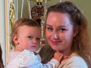 Natália Puklušová s dcérkou