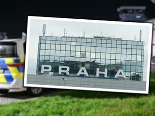 Pražské letisko je uprostred