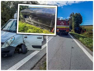 Hrozivo vyzerajúca NEHODA: Záchranné