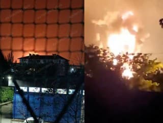 Ukrajina zasiahla v noci