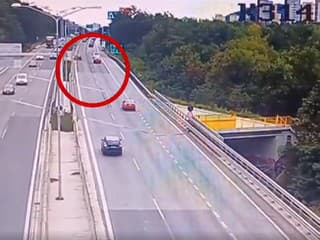 Autentické zábery smrteľnej dopravnej