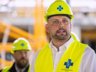 Hrubá stavba novej martinskej