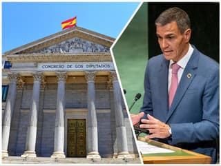 Budova španielskeho parlamentu a