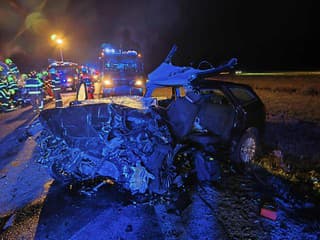 MIMORIADNE Ťažká dopravná nehoda