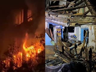 Ruský útok na Kyjev