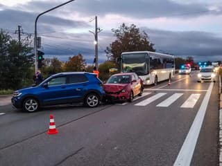 V Košiciach sa zrazil