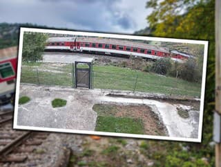 Prvé VIDEO vlakovej nehody