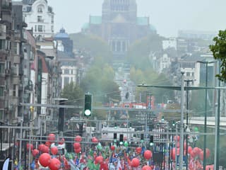 Belgická doprava je obmedzená: