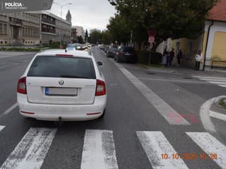 Polícia hľadá svedkov nehody