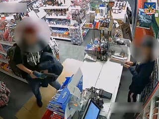 Kamera zachytila hrozivé okamihy.