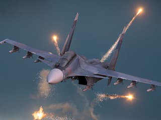 ruská stíhačka SU-30 SM