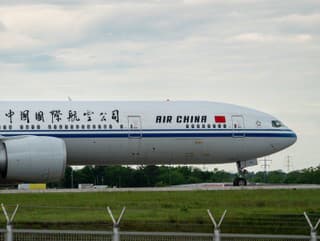 Lietadlo spoločnosti Air China.