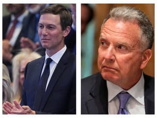 Jared Kushner (vľavo) a