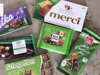 TEST mliečnej čokolády s