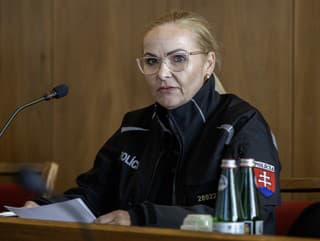 Jana Maškarová počas vypočutia