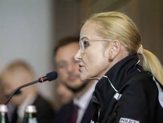 Jana Maškarová počas vypočutia