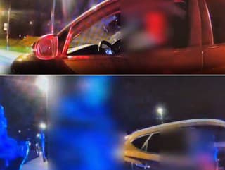 Policajti zostali po zastavení