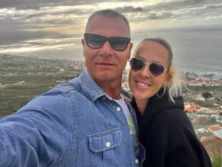 Zuzana Belohorcová s manželom