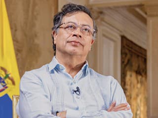 kolumbijský prezident Gustavo Petro
