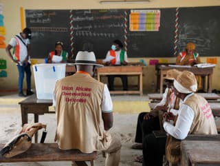 Pozorovatelia Africkej únie na