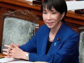 Japonská premiérka Sanae Takaičiová.