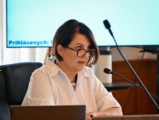 Na snímke predsedníčka Súdnej