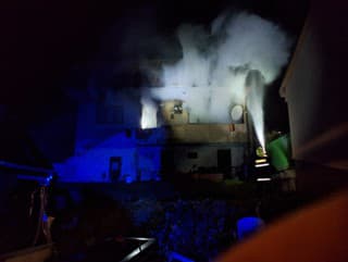 Požiar domu v Budatínskej