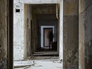 Opustená chata Ovčiar pri