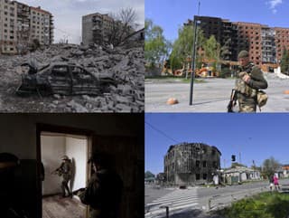 Ukrajinské mesto Pokrovsk počas