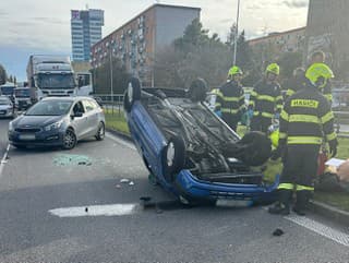 AKTUÁLNE Nehoda v Bratislave: