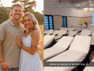 Novomanželia Hunter a Kasydee