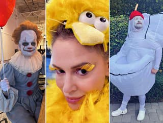 Halloween svetových hviezd: Hororový