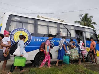 obyvatelia Filipín sú evakuovaní