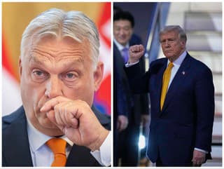 Viktor Orbán a Donald
