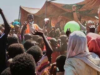 Vysídlené deti z mesta