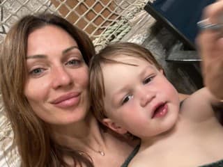 Alexandra Orviská so synom