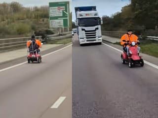 Senior na rýchlostnej ceste