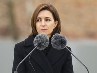 Moldavská prezidentka Maia Sanduová.