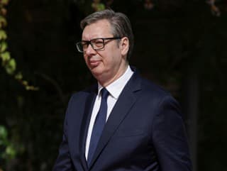 Srbský prezident Aleksandar Vučič.