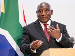 Prezident Juhoafrickej republiky Cyril