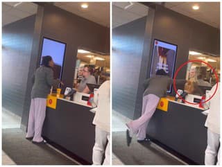 OTRASNÝ čin v McDonald's!