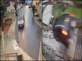 Auto letelo niekoľko metrov.