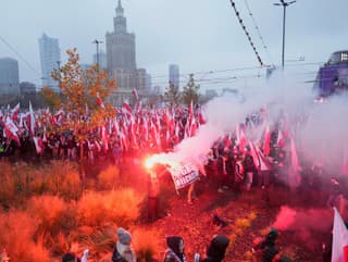 Pochod pri príležitosti 107.