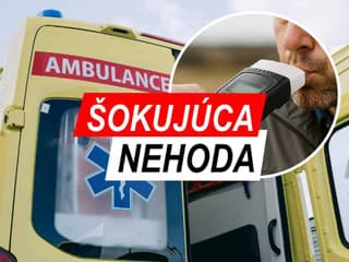 VÁŽNA NEHODA SANITKY Opitý