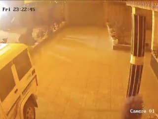 Výbuchu na policajnej stanici