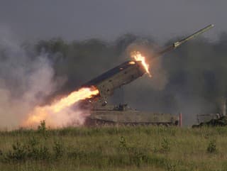 ruský raketomet TOS-1A