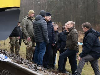 Donald Tusk na mieste